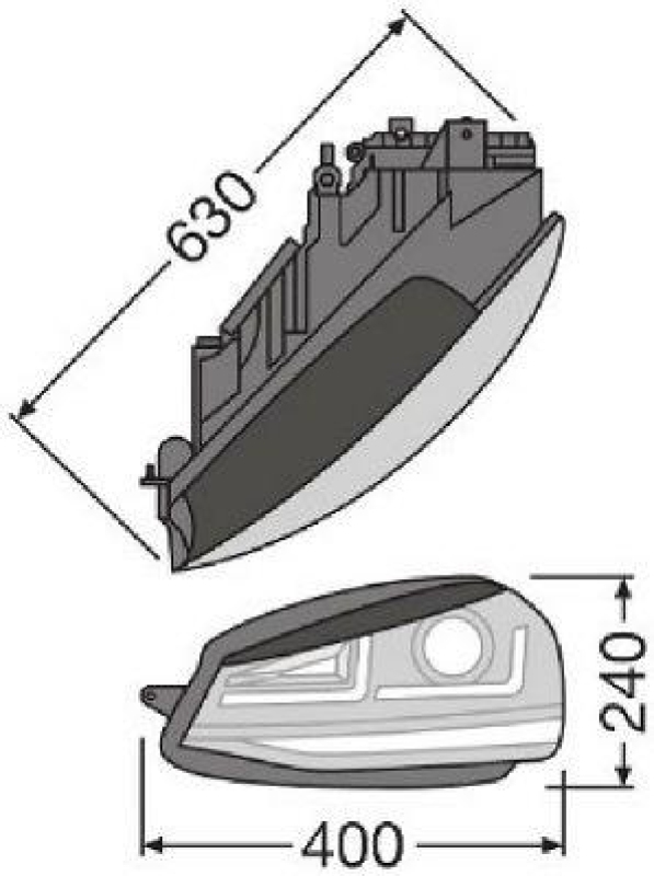 OSRAM Headlight Set LEDriving HEADLIGHT