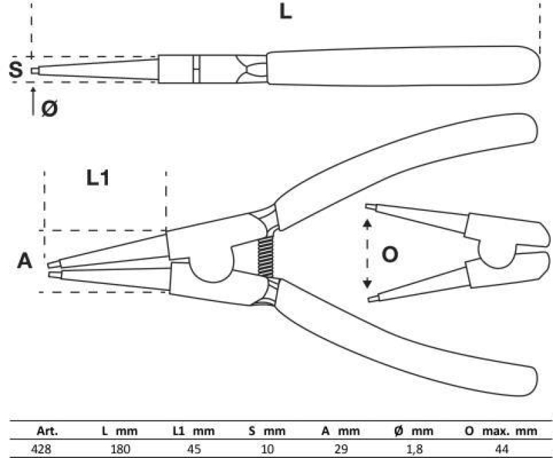 BGS Circlip Pliers