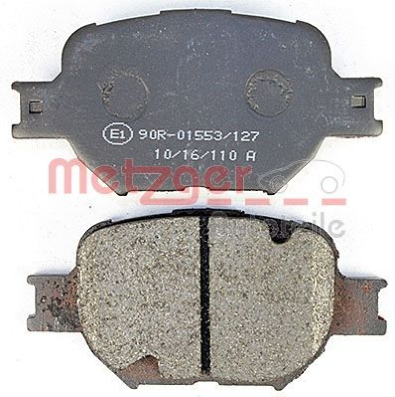 METZGER Brake Pad Set, disc brake