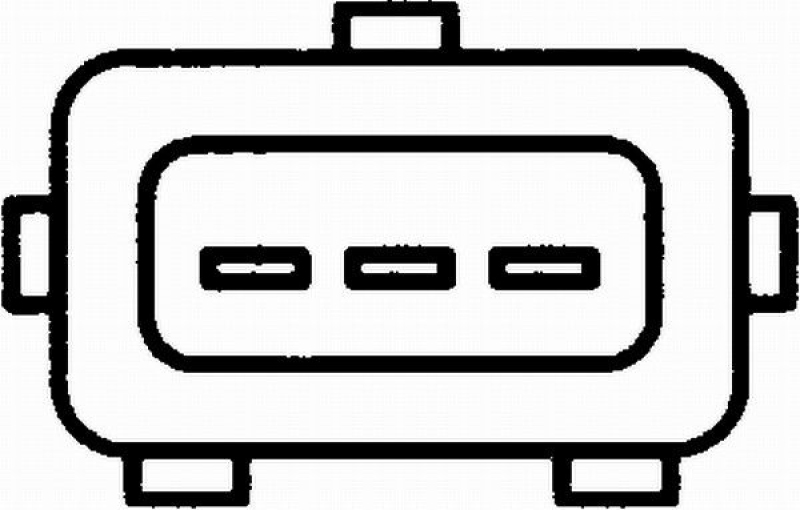 HELLA Sensor, throttle position