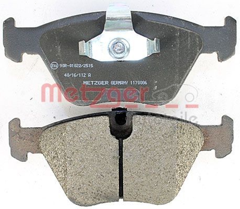 METZGER Brake Pad Set, disc brake