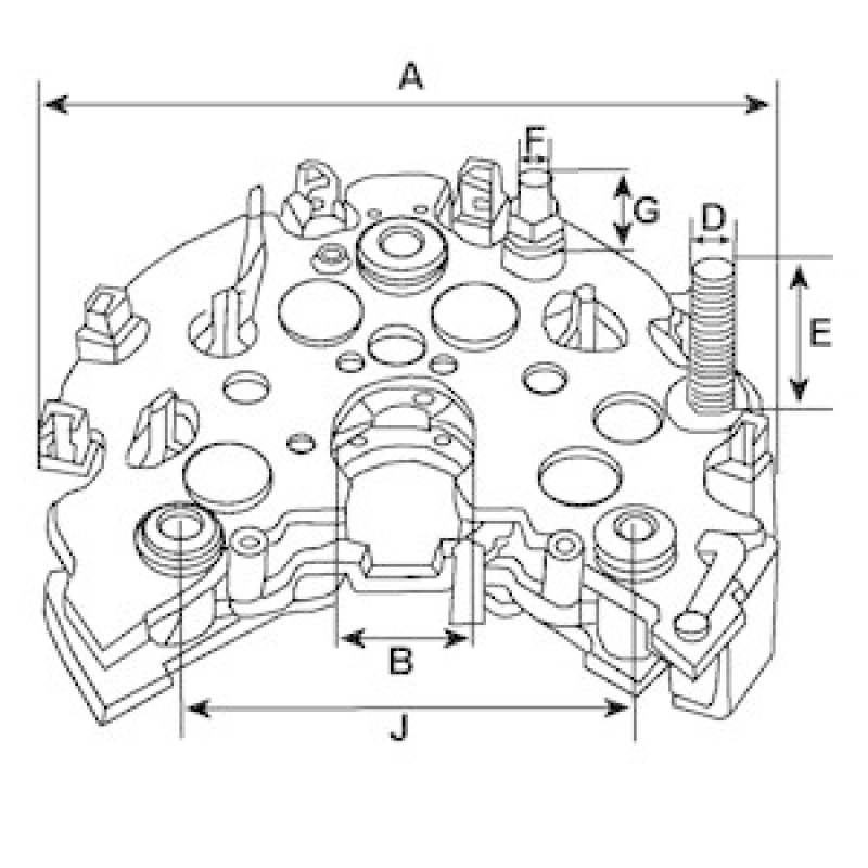 HC-Cargo Gleichrichter, Generator