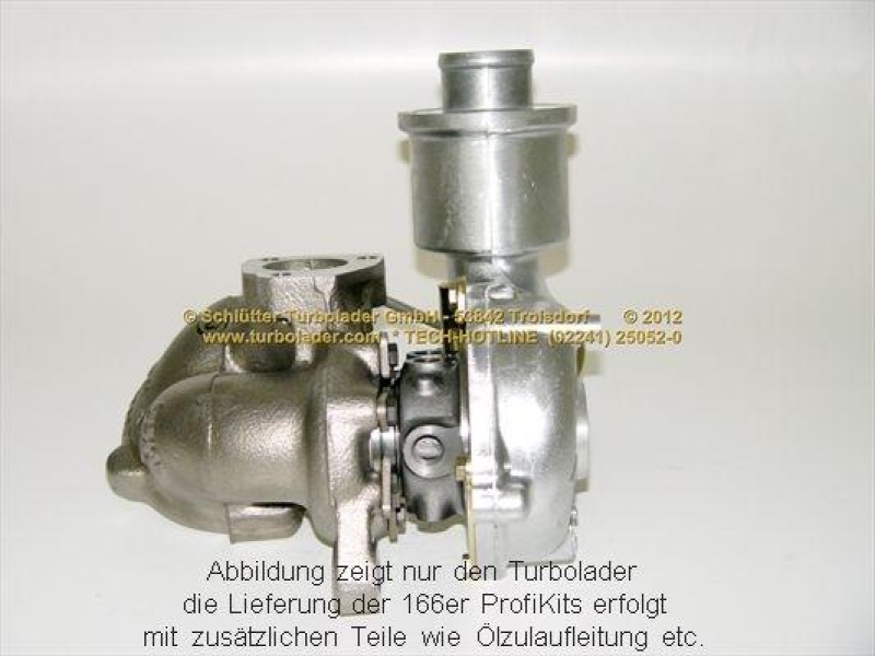 SCHLÜTTER TURBOLADER Lader, Aufladung proturbo concept ® - KIT mit ERWEITERTER GEWÄHRLEISTUNG.