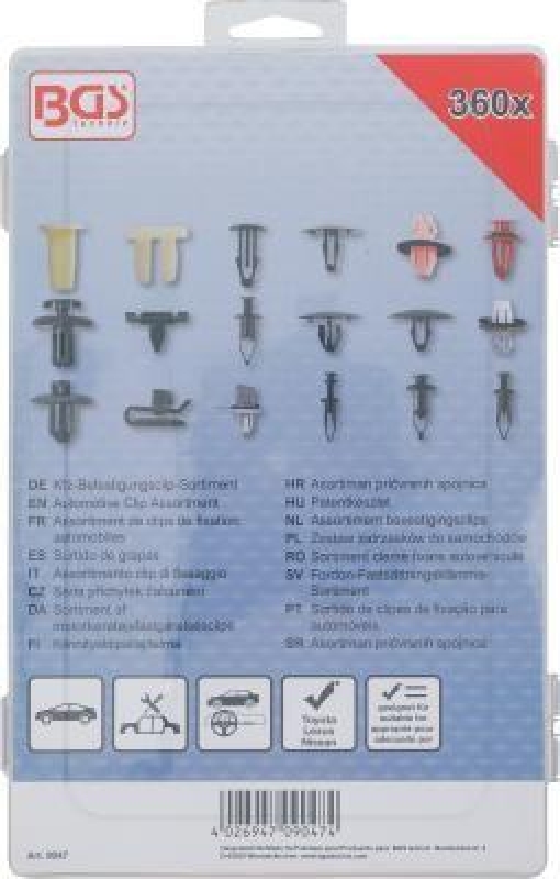 BGS Holding Clip Set, body