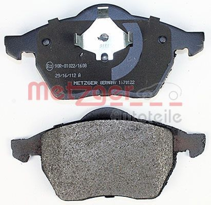 METZGER Brake Pad Set, disc brake