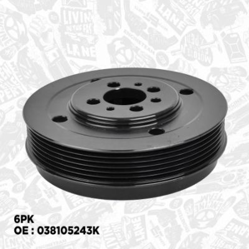 ET ENGINETEAM Belt Pulley, crankshaft