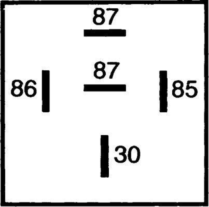 HELLA Relay, main current