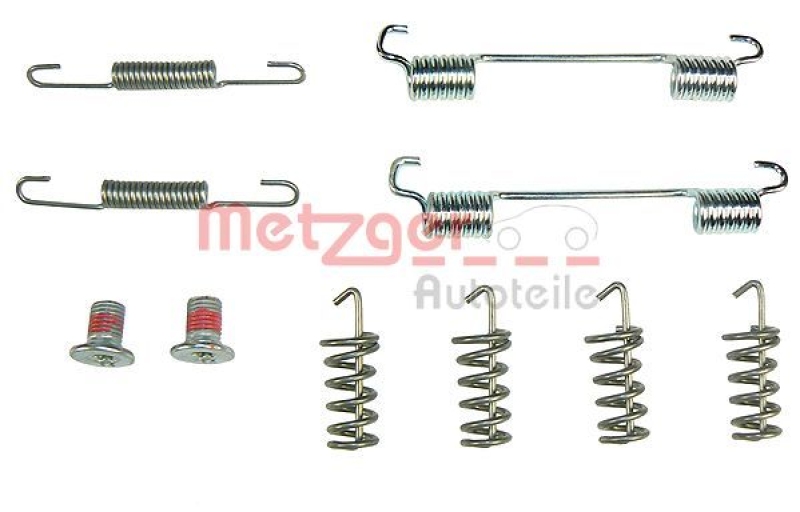 METZGER Brake Shoe Set, parking brake