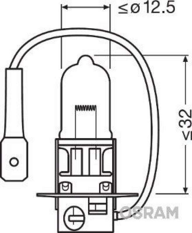 OSRAM Bulb, cornering light NIGHT BREAKER® LASER next generation