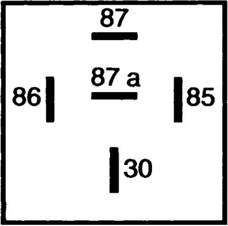 HELLA Relay, main current