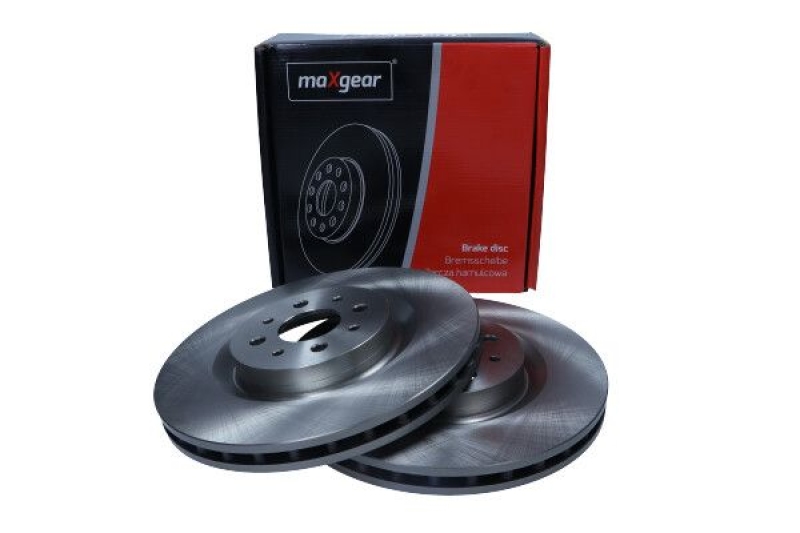 2x MAXGEAR Brake Disc