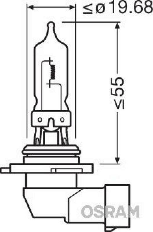 OSRAM Bulb, spotlight NIGHT BREAKER® LASER next generation