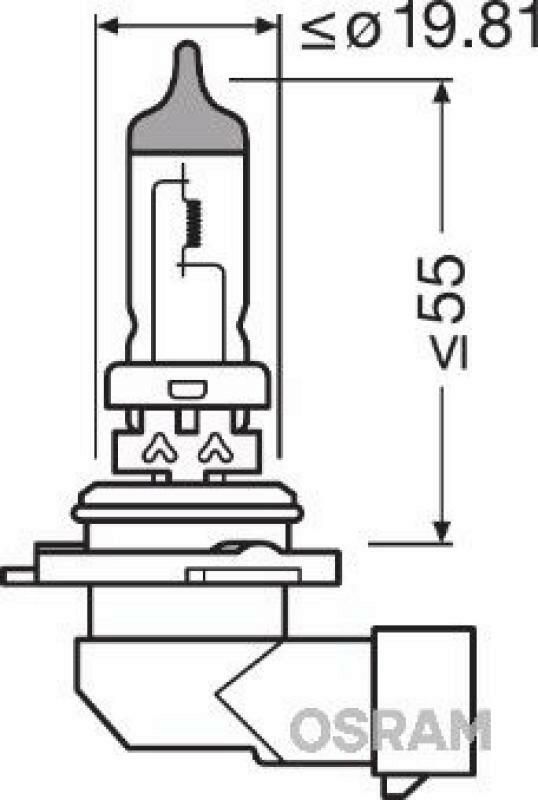 OSRAM Bulb, cornering light NIGHT BREAKER® LASER next generation