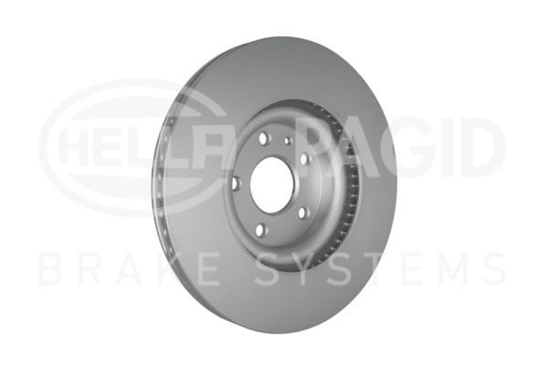 2x HELLA Brake Disc PRO