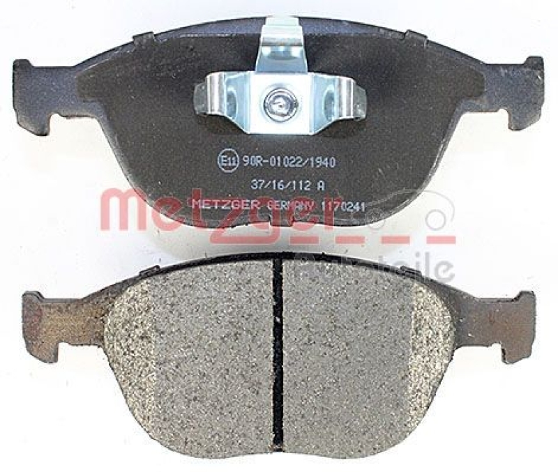 METZGER Brake Pad Set, disc brake