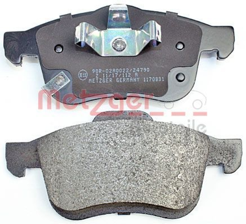 METZGER Brake Pad Set, disc brake