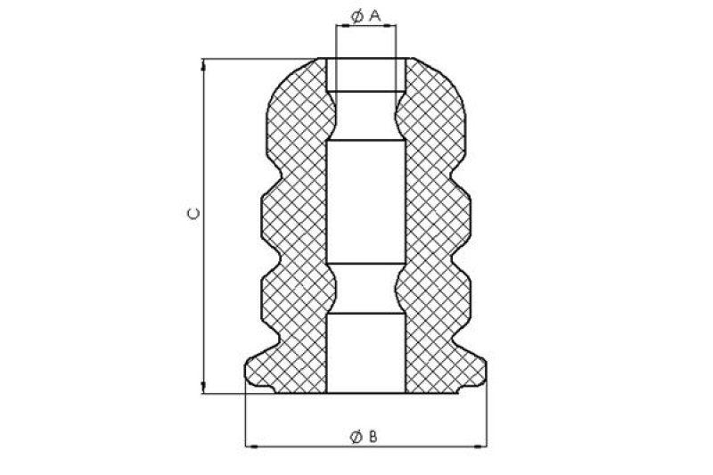 TEDGUM Rubber Buffer, suspension