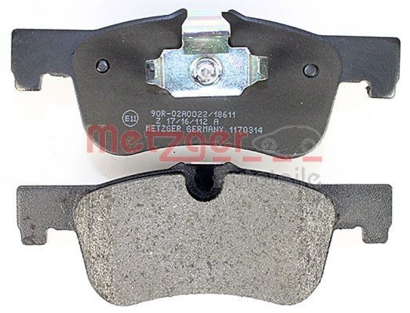 METZGER Brake Pad Set, disc brake