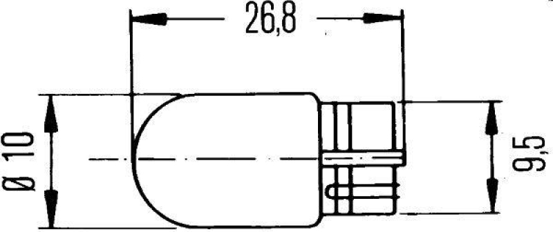 HELLA Glühlampe STANDARD