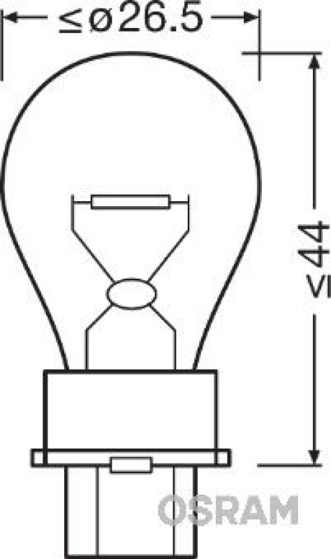 ams-OSRAM Glühlampe, Blinkleuchte ORIGINAL