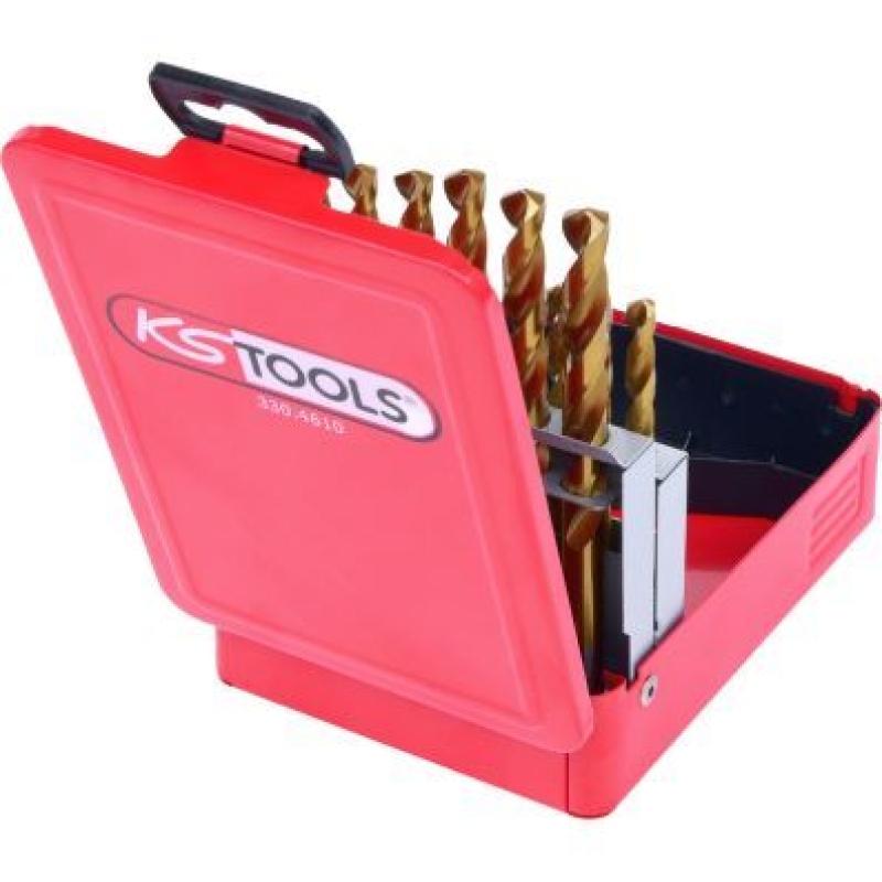 KS TOOLS Metallspiralbohrer-Satz