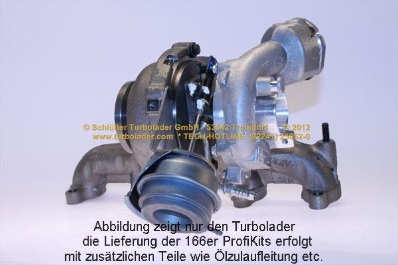 SCHLÜTTER TURBOLADER Lader, Aufladung proturbo concept ® - PLUS D mit ERWEITERTER GEWÄHRLEISTUNG