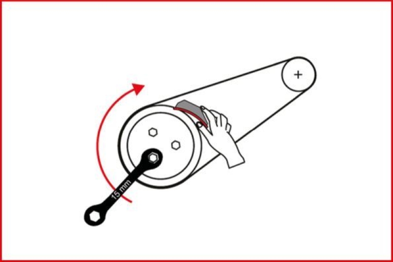 KS TOOLS Montagewerkzeug, Keilrippenriemen