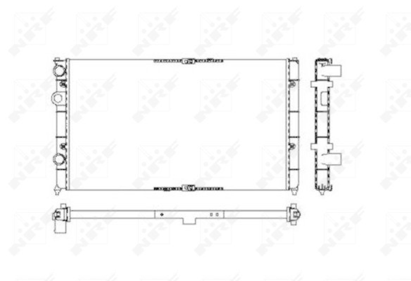 NRF Radiator, engine cooling