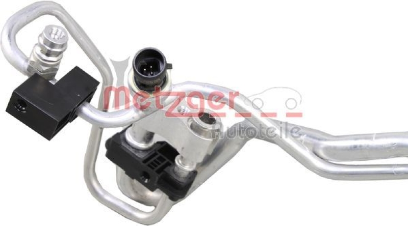 METZGER High-/Low Pressure Line, air conditioning OE-part