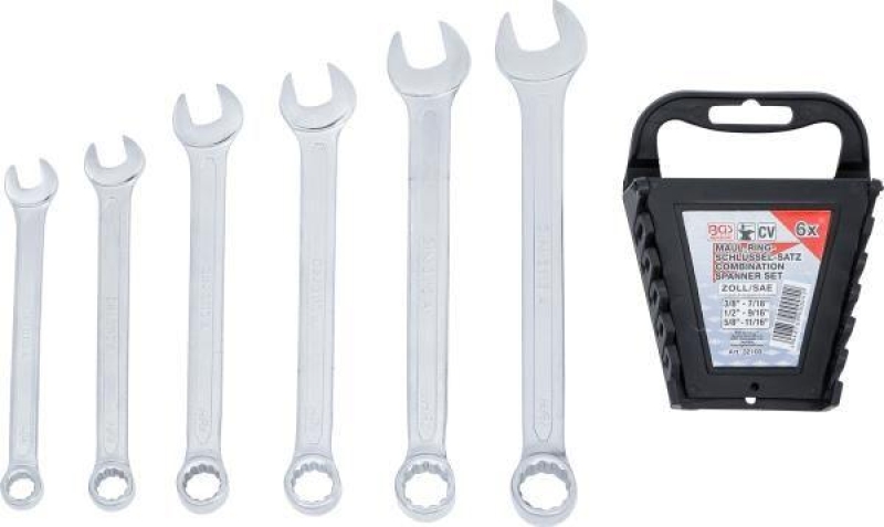 BGS Spanner Set, ring / open ended