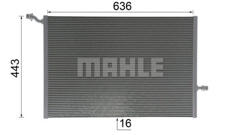 MAHLE Niedertemperaturkühler, Ladeluftkühler BEHR *** PREMIUM LINE ***