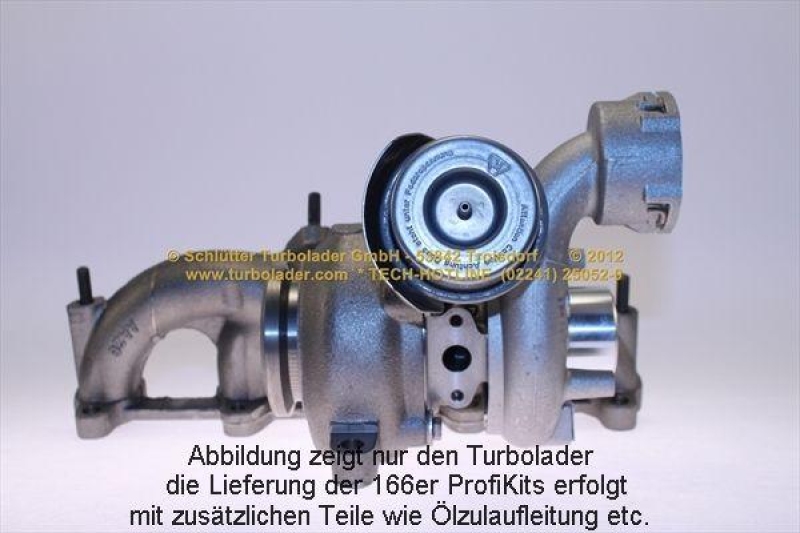 SCHLÜTTER TURBOLADER Lader, Aufladung proturbo concept ® - KIT D mit ERWEITERTER GEWÄHRLEISTUNG