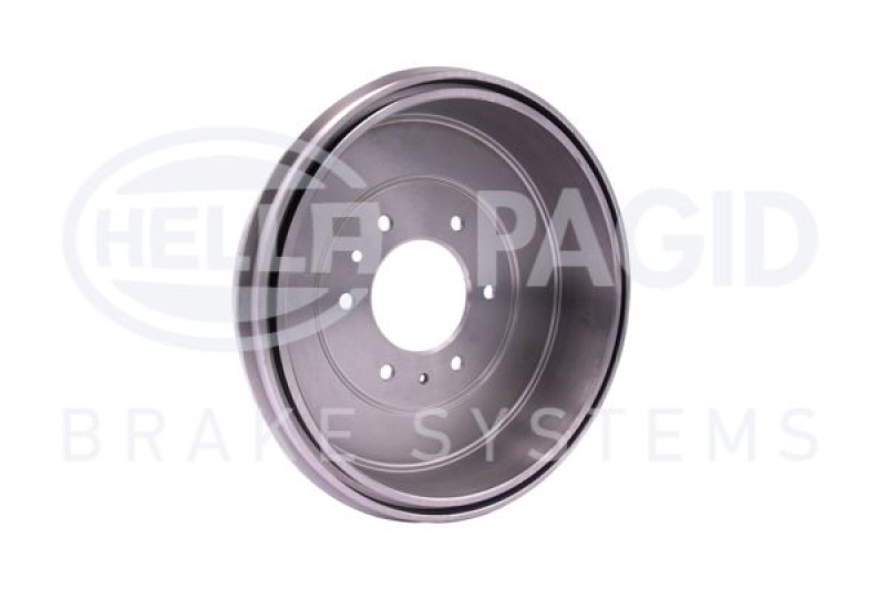 2x HELLA Brake Drum