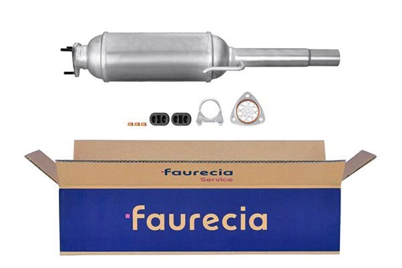 HELLA Ruß-/Partikelfilter, Abgasanlage Easy2Fit – PARTNERED with Faurecia