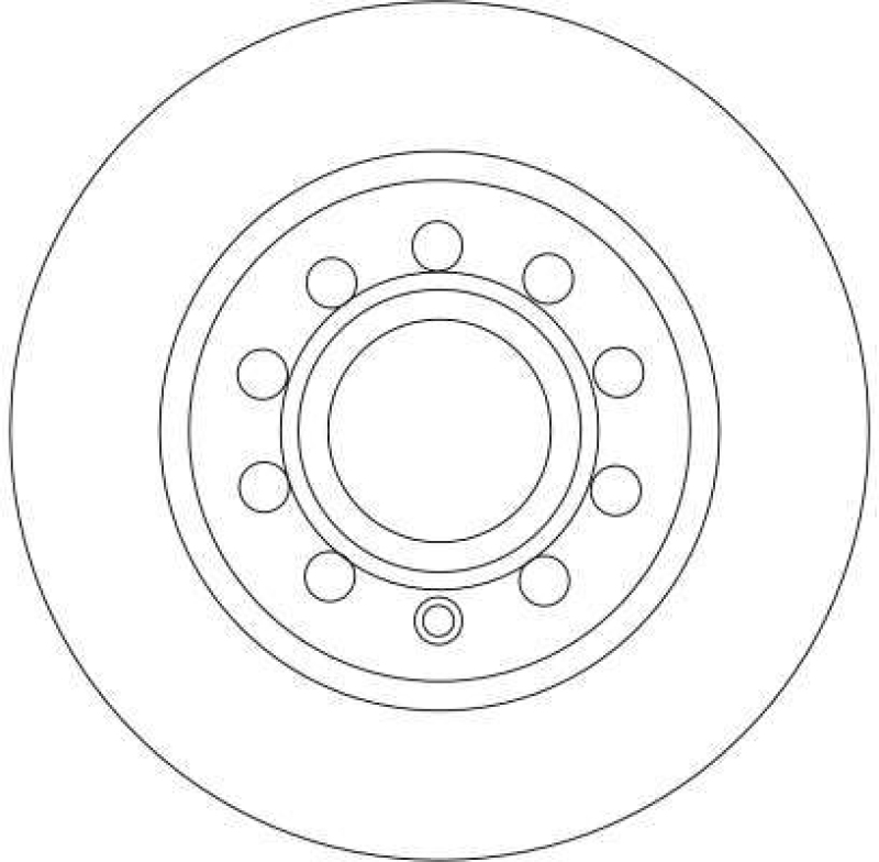 2x TRW Bremsscheibe