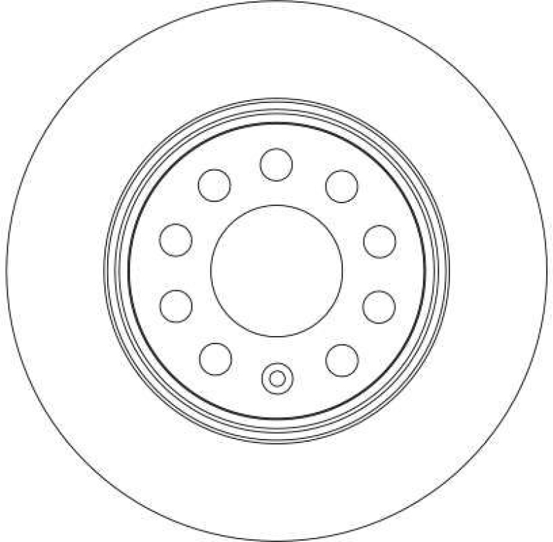 2x TRW Bremsscheibe