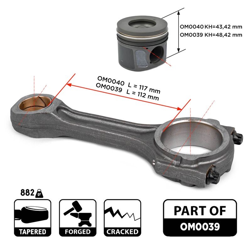 ET ENGINETEAM Connecting Rod