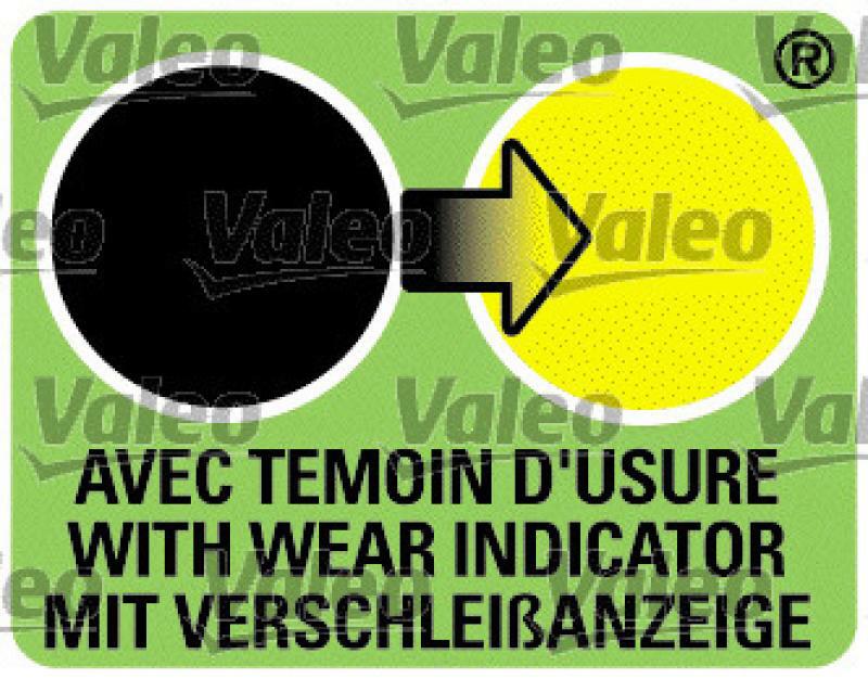 VALEO Wischblatt SILENCIO FLAT BLADE SINGLE