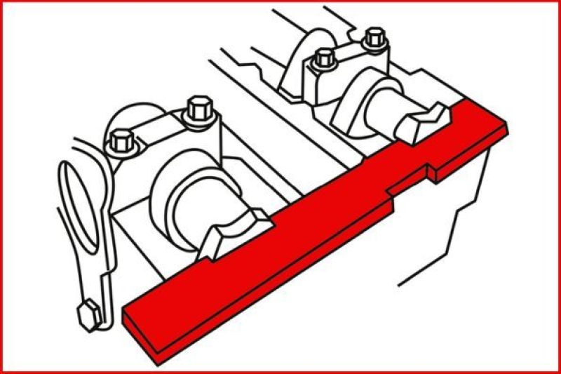 KS TOOLS Einstellwerkzeugsatz, Steuerzeiten