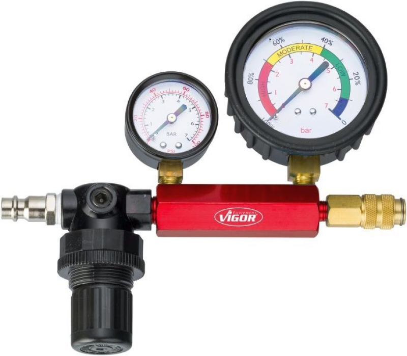 VIGOR Tester, pressure loss