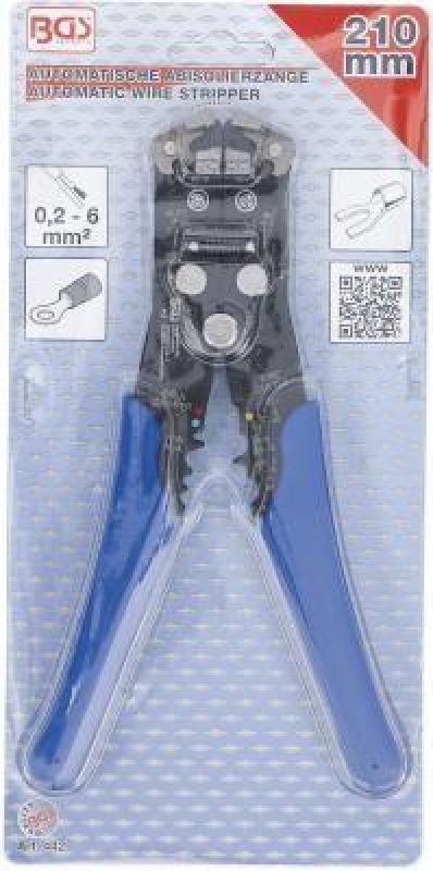 Automatische Abisolierzange | für Draht-Ø 0,13 - 6 mm² | 210 mm