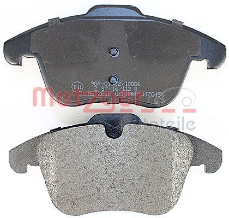 METZGER Brake Pad Set, disc brake