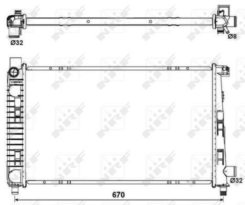 NRF Cooler, drive battery EASY FIT