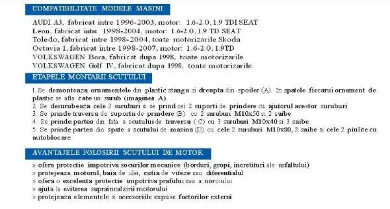 MTR Motor-/Unterfahrschutz