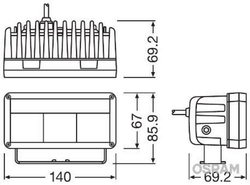 OSRAM Worklight LEDriving® LIGHTBAR MX140