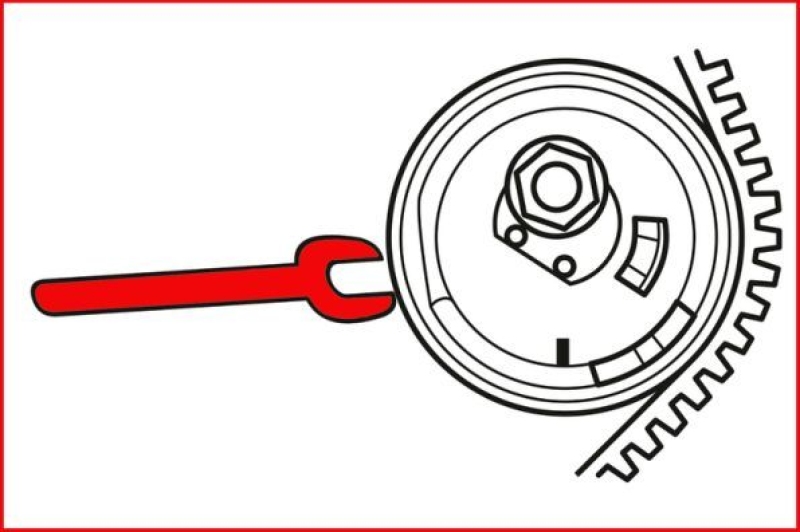 KS TOOLS Einstellwerkzeugsatz, Steuerzeiten