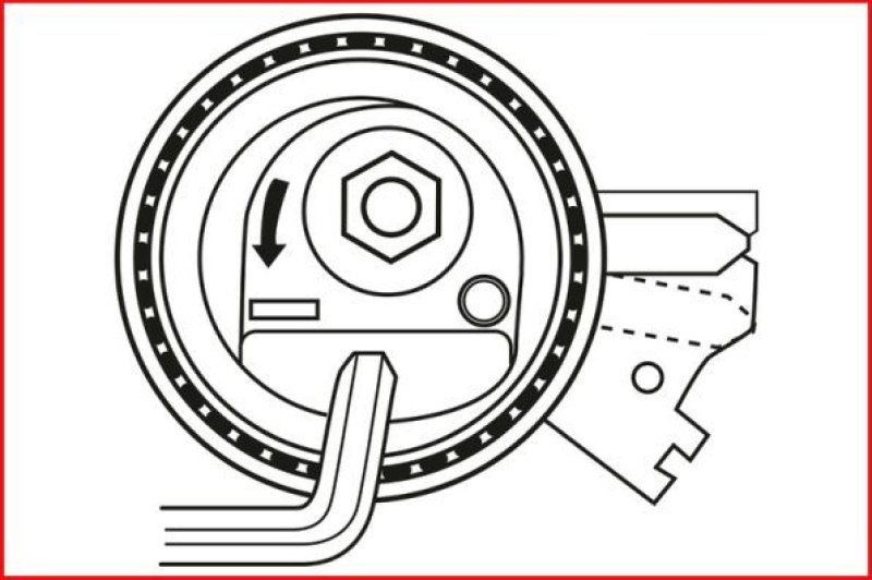 KS TOOLS Adjustment Tool Set, valve timing