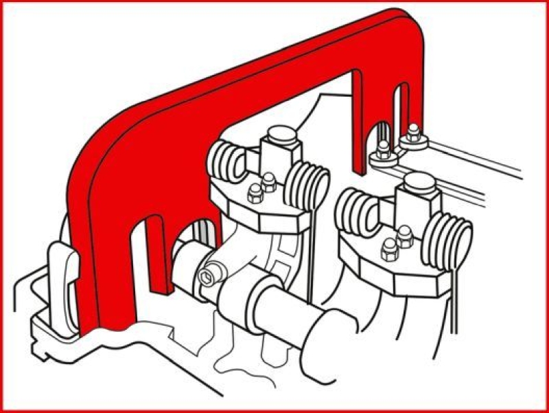 KS TOOLS Adjustment Tool Set, valve timing