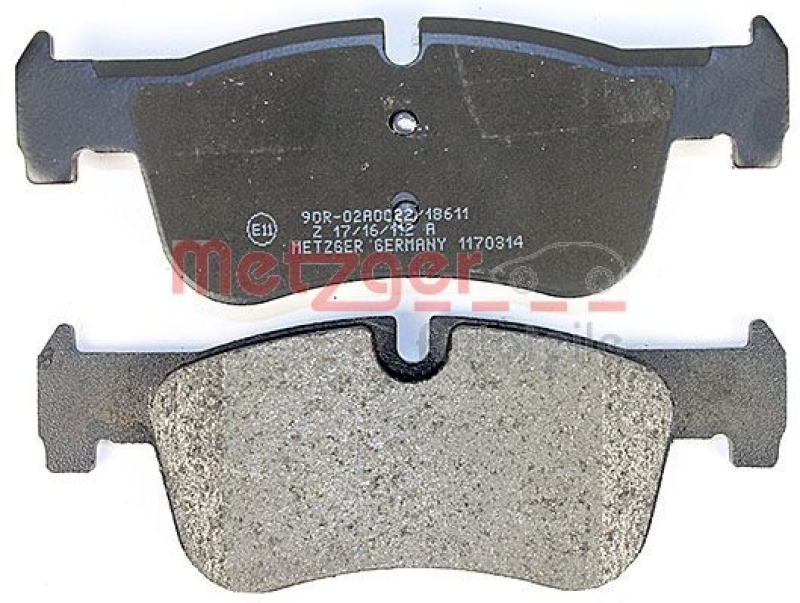 METZGER Brake Pad Set, disc brake