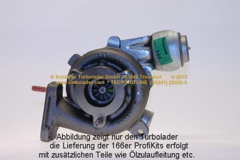 SCHLÜTTER TURBOLADER Lader, Aufladung proturbo concept ® - KIT mit ERWEITERTER GEWÄHRLEISTUNG.